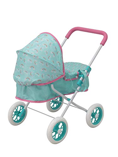 KOOKAMUNGA KIDS Rainbow 2 in 1 Doll Pram
