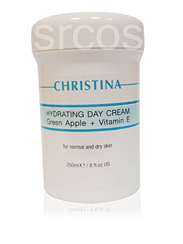 Christina Hydrating Day Cream Green Apple + Vitamin E for Normal and Dry Skin 250ml