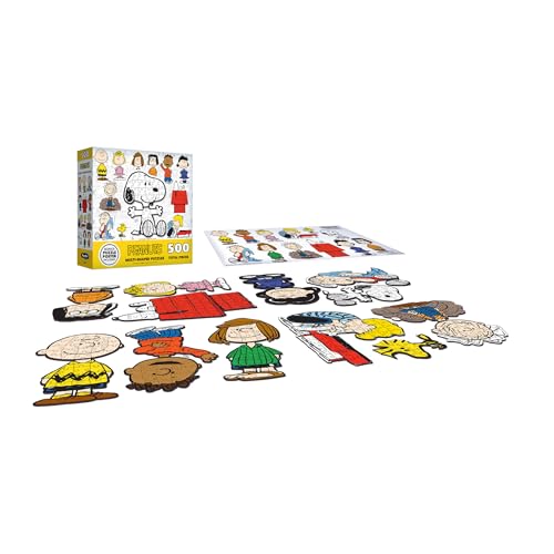 RoseArt Peanuts Mini Puzzles - Set de 12 Mini Rompecabezas con Figuras | Incluye Póster Bonus – Diversión para Adultos y Familia miniatura 6