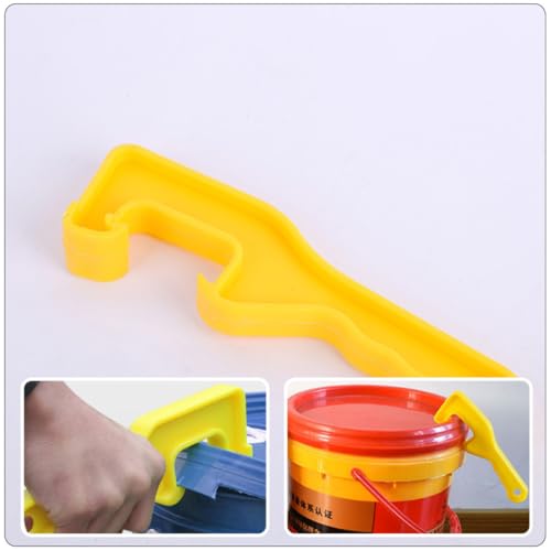 Abridores de botes de pintura de plástico reutilizables para herramientas de pintor 5