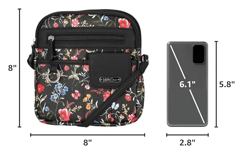 Image of Multisac Women's MultiSac North South Mini Zip Around Crossbody