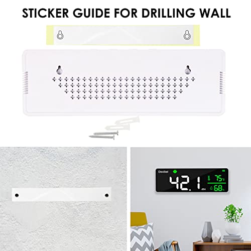 Danoplus DP-336 Decibel Meter Wall Hanging Sound Level Meter 11 Inch Large Led Display Noise Temperature Humidity Meter thumb #6