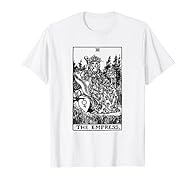 Enjoy this vintage the empress tarot card Lightweight, Classic fit, Double-needle sleeve and bottom hem