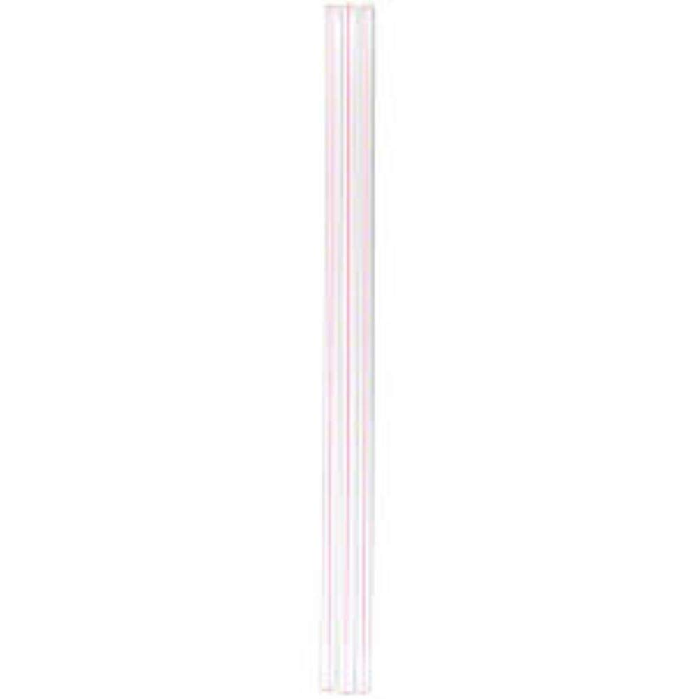 Earth 7.75" Black Jumbo Paper Straws Wrapped 4/500 cs by Empress – 7.75", Paper, Black, Pack of 2000, Model EPS775JBKW