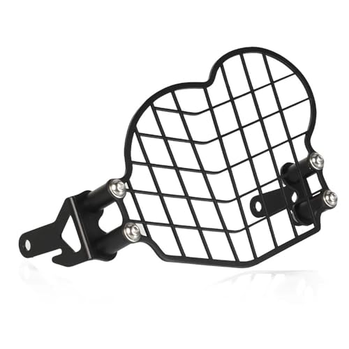 Cache calandre G650GS grille anti-impact pour sécuriser le phare des débris