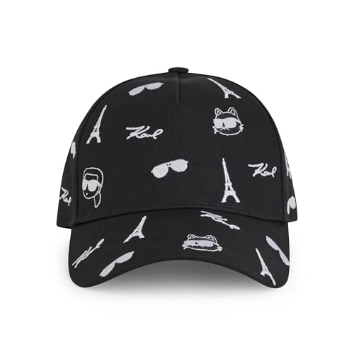 Casquette de baseball Icons Karl Lagerfeld pour femme en coton
