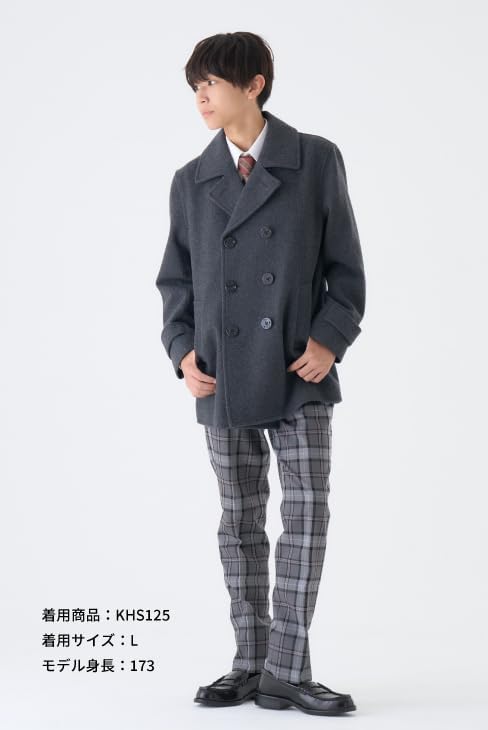 Amazon | [KANKO Harajuku Select] ピーコート 学生 男子 スクール