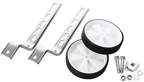 MACHSWON 1 par de ruedas de entrenamiento de bicicleta, estabilizadores de bicicleta, kit montado para niños, ruedas estabilizadoras de repuesto