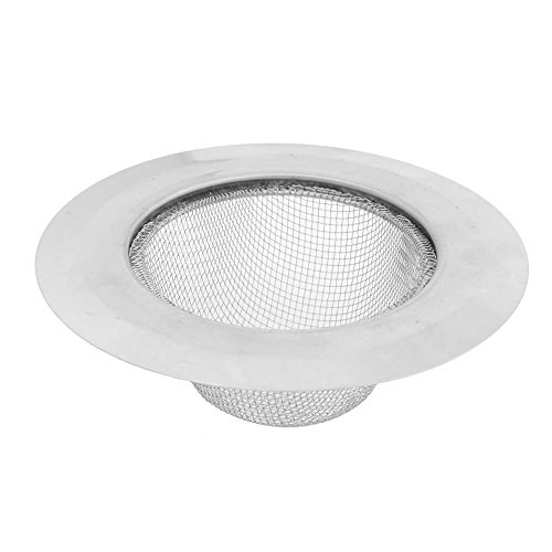 Colador de fregadero grande de acero inoxidable 4.5"
