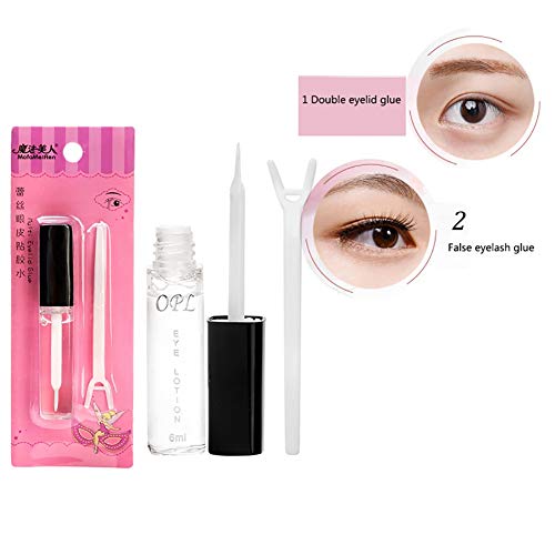 Preisvergleich Produktbild Ofanyia Invisible Double Eyelid Glue Wasserdichter Anti Sweat Transparenter Falscher Wimpernkleber