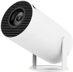 Projetor Smart Portátil 4K Ultra HD com Wi-Fi, Bluetooth, Tela Gigante de Até 200” e Alta Nitidez – Ideal para Filmes, Séries, Apresentações e Cinema em Casa