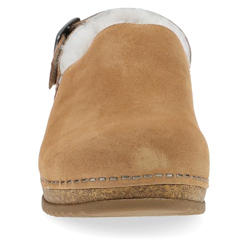 Image of Dansko Merrin Sling-Back Mule Clog for Women-Dual-Density Cork /EVA Midsole and Lightweight Rubber Outsole Provide Durable and Comfortable Ride