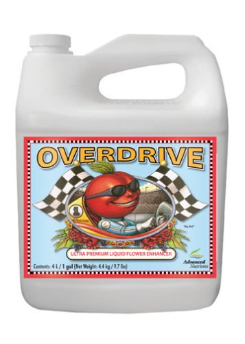 Overdrive 4L - Advanced Nutrients Plant Feed Flower Bloom Enhancer