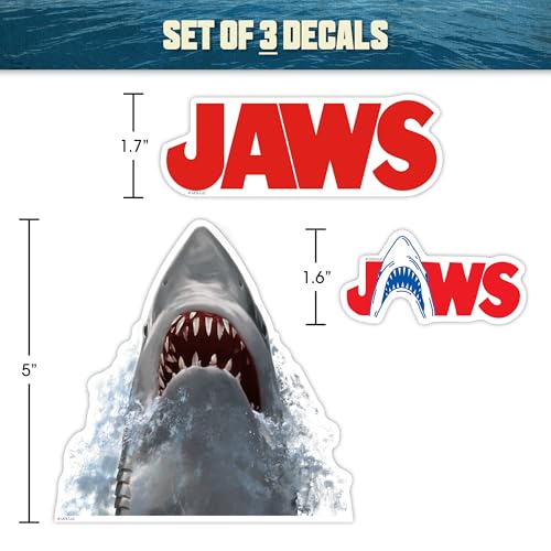 Calcomanías de Jaws con licencia oficial y material de larga duración exterior 4