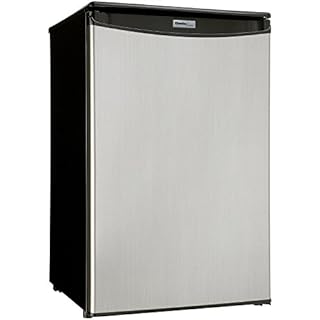 Danby Designer 4.4 Cubic Feet Compact Refrigerator (DAR044A5BSLDD) Spotless Steel