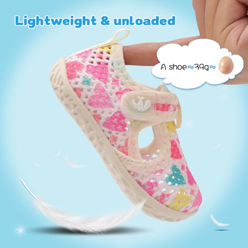 Image of FEETCITY Baby Boys Girls Water Sport Shoes Barefoot Kids Aqua Socks Quick-Dry Beach Swim Pool Shoes