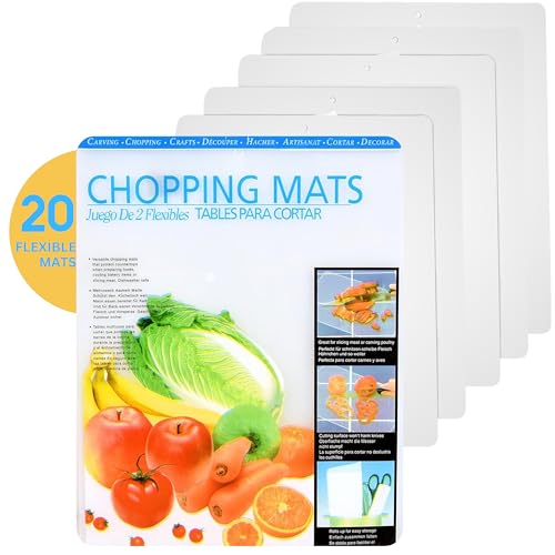 Set de 20 tapetes flexibles para cortar 12x15 pulg miniatura 1