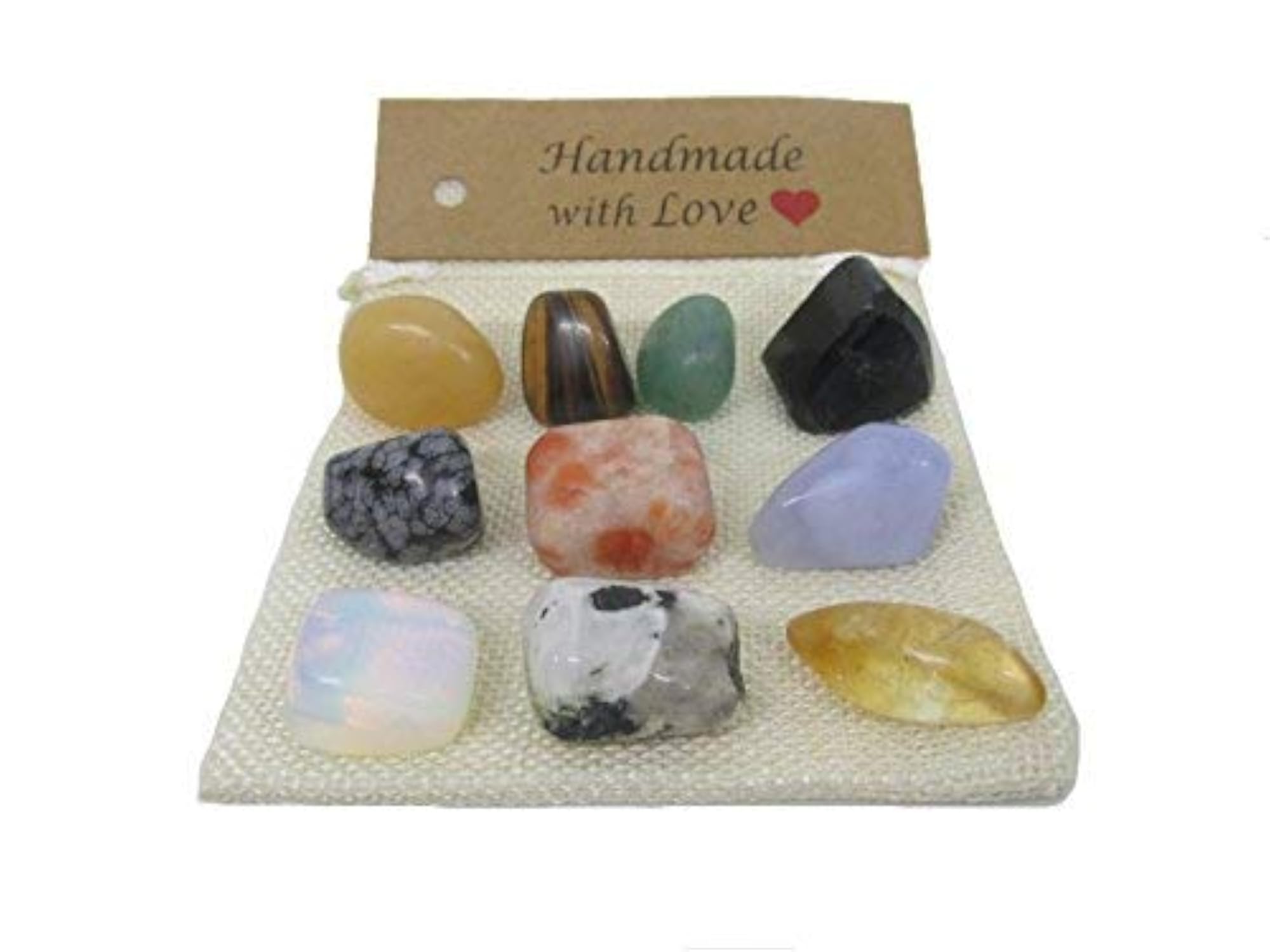 Good Luck Reiki Healing Crystal Bag