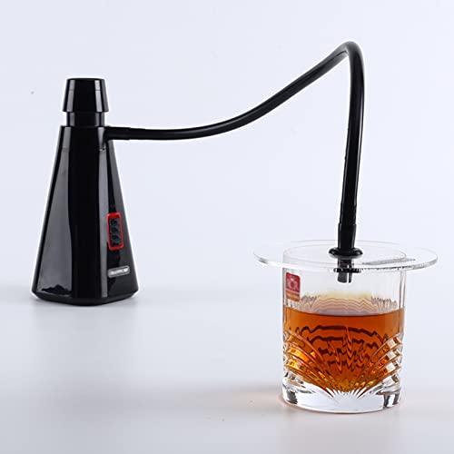 Q-Ffl Smoke Infuser Gun With Dome, Cup Lid, Indoor Smoker Machine, Handheld 4 Aa Batteries Operated Smoking Gun For Food Cooking, Cocktail Drinks #TOP4