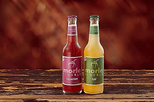 Elbler Morleschorle Appelspritzer, 1 x 0,33 l, Bio Appelspritzer, Gemaakt van Bio Fruit, Direct Sap Zonder Toegevoegde… - Afbeelding 5