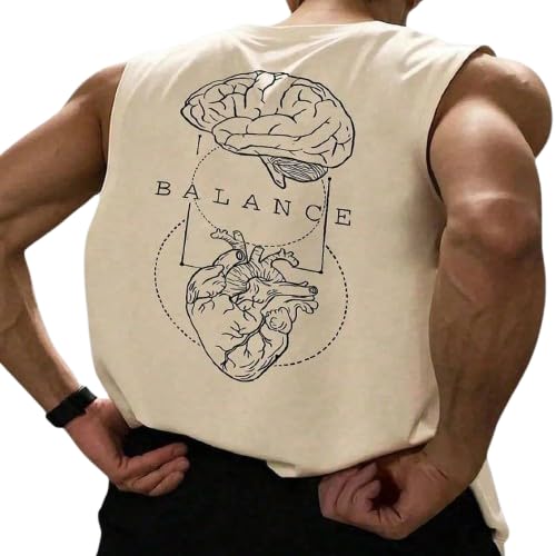 Printed Sleeveless Tshirt for Men | Tank Top for Men's | Vest for Man Printed