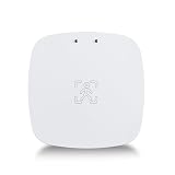 MmWave - Sensore di rilevamento presenza umana smart, sensore di rilevamento radar a onde millimetriche con Zigbee, necessita di hub TUYA, rilevamento del movimento umano e della presenza statica Bianco