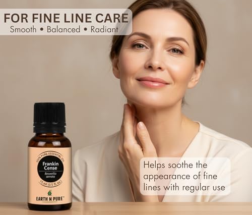 Image of Earth N Pure Frankincense Essential Oil (Loban Oil) Undiluted, Natural and Therapeutic Grade 250 ml