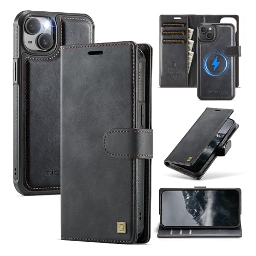 Sanlinba iPhone 15P[X 蒠^ 2in1  wʃJ[h[ U[ RFIDubN MagSafeΉ ϏՌ X^h@\ u }OlbgJ GbW~ wh~ Sʕی 3J[hXbg{K|Pbgt