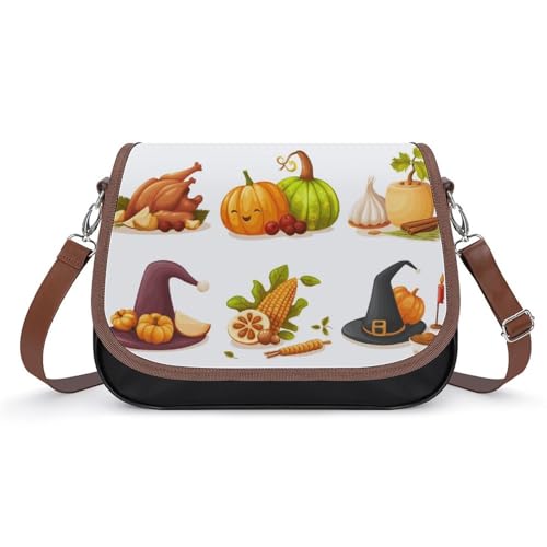 Sac messager imperméable Thanksgiving pour célébrer les moments de joie en famille