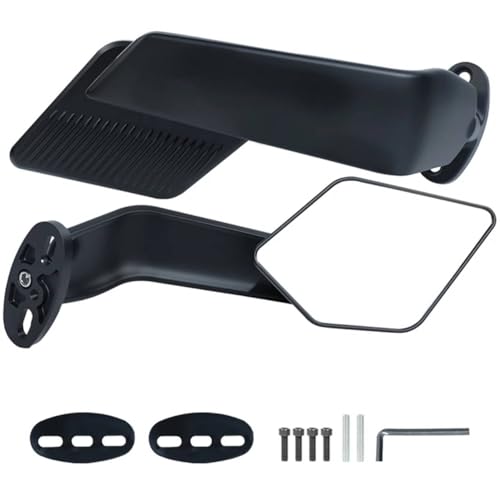 Rétroviseurs moto Wing-Blade rotatifs pour éliminer les angles morts