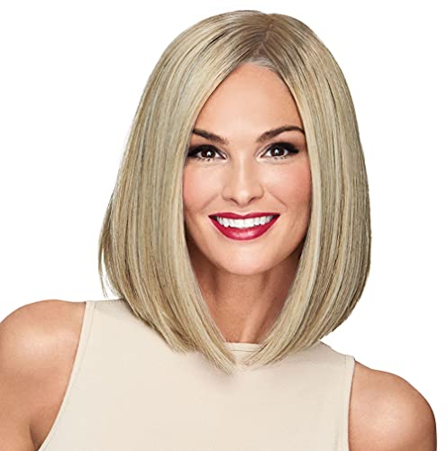 Hair u wear Current Events Long Textured Bob Wig, Average