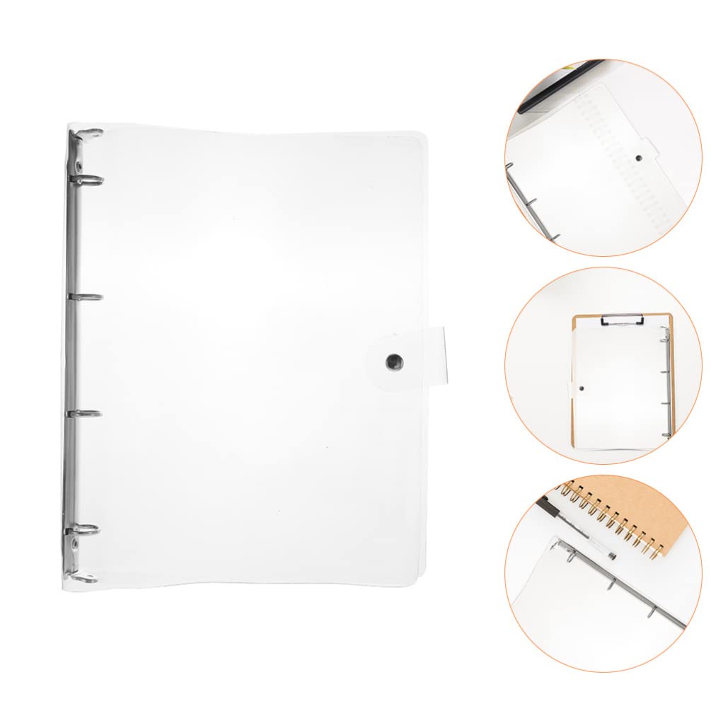 Classeur Transparent à Anneaux 3 Pièces en Plastique