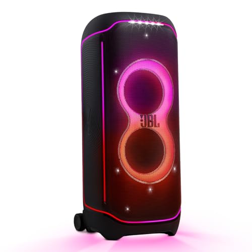 Image of JBL PartyBox Ultimate Speaker Bundle with Wireless Microphone System | Wireless speaker system with dual wireless microphones, Dolby Atmos over Wi-Fi, Bluetooth and JBL Pro Sound