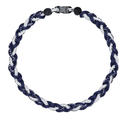SUPBOMM Baseball Rope Necklaces League Team Colors Braided Necklace Baseball Team Gifts Yankees