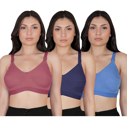 Image of SkyBeauty Premium Women's Non Padded & Lightly Padded Every Day Bra Multi-Pack