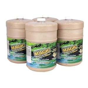 Magic Hand Soap – Industrial Hand Cleaner for Auto Mechanics | Shop Soap | Walnut Shell Scrubbers to Remove Grease, Oil, Ink & Paint | Moisturizing Ingredients | 1 gallon (4 Pack)