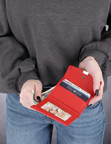 Timberland Women's Leather RFID Small Indexer Snap Wallet Billfold4