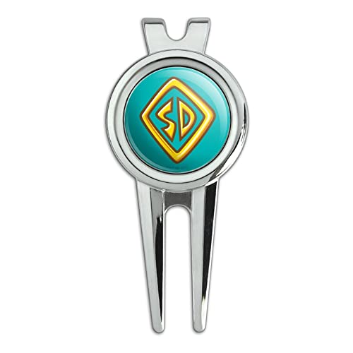 GRAPHICS & MORE Scooby-Doo Tag Golf Divot Repair Tool and Ball Marker