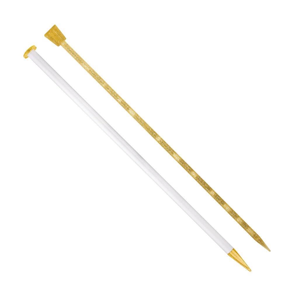 Addi Champagne Knitting Needle 40cm 10mm - 1pc, Goud, 40cm 10.00mm