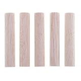 Baosity Pack 5/10 15mm Thick Wooden Dowel Rods - Unfinished Balsa Wood Dowels for Crafts &...