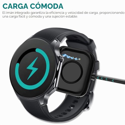 Cargador para OnePlus Watch 3 con clip USB de carga estable 2