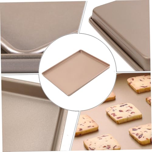 Bandeja para hornear de acero al carbono resistente con revestimiento grueso de oro rosa 7