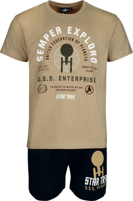 Pyjama Star Trek homme coupe regular pour un sommeil réparateur