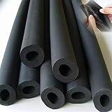 Fireproof Waterproof Hollow Foam Hose Black ID0.2