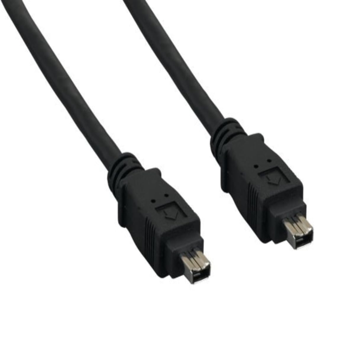 10 ft. IEEE 1394a FireWire 400 4-pin to 4-pin Black
