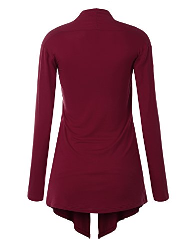 CTC Womens Draped Open- Front Cardigan - Made in USA2