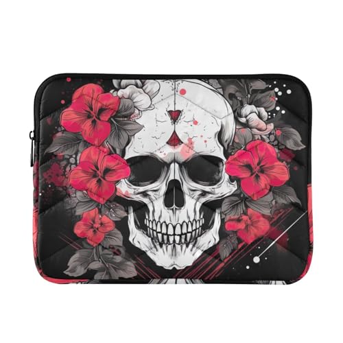 Funda para portátil 13-14 pulgadas impermeable con flores