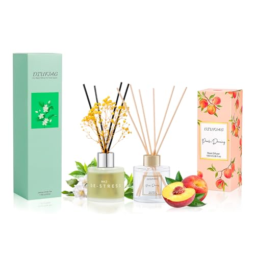 Difusor de aroma Jasmine White Tea y durazno 100ml miniatura 1
