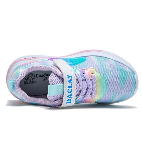 Image of Daclay Kids Sports Shoes Running Shoes for Spring and Autumn Casual Knit Sneakers for Girls Boys School Students Teenager