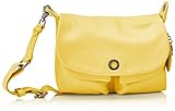 mandarina duck tasche md20  Mandarina Duck Damen Mellow Leather Tracolla Kuriertasche, Gelb (Starfruit), 12x27.5x28 Centimeters (W x H x L)